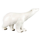 Sculpture d'ours polaire en porcelaine Royal Dux, Tchécoslovaquie années 1960