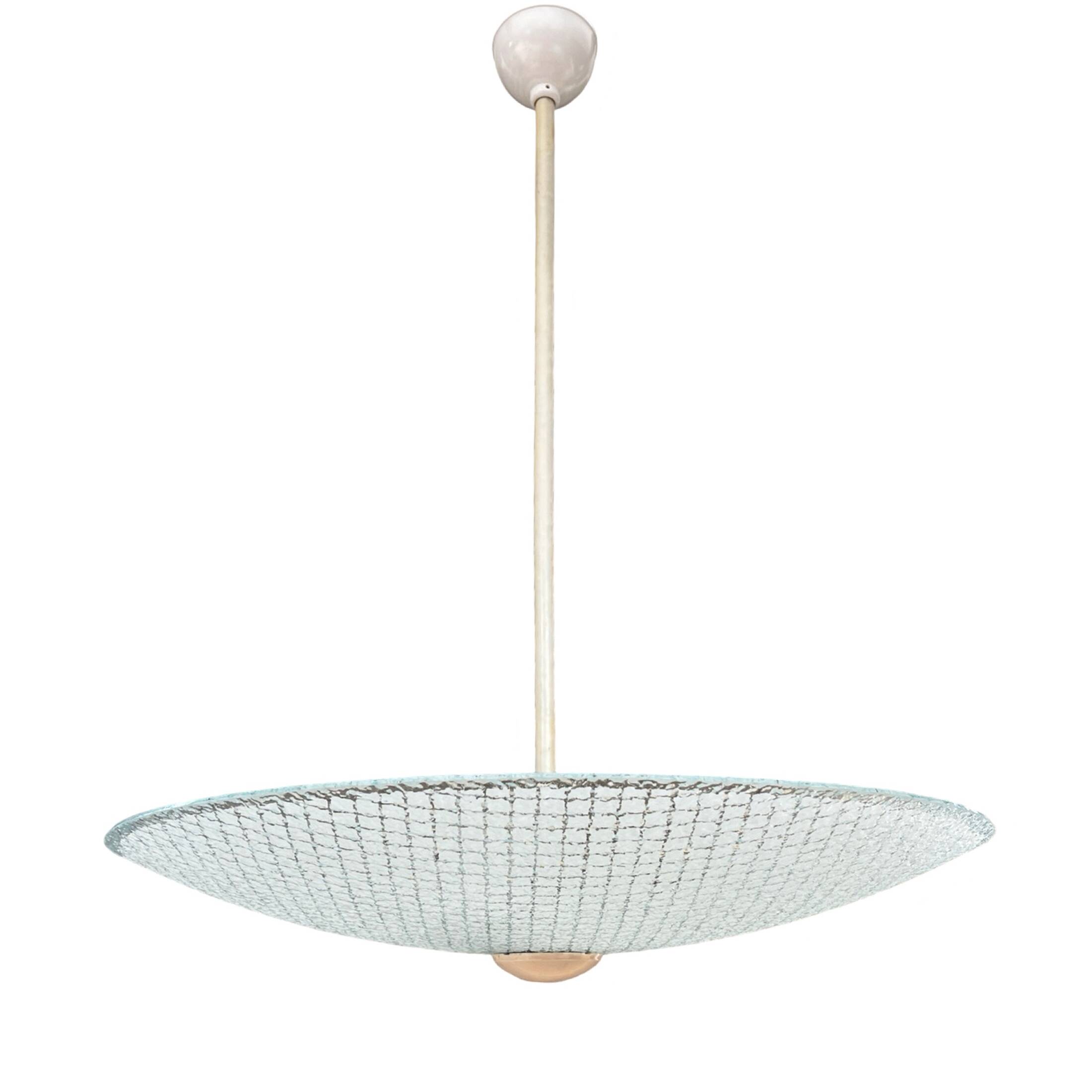 Umbrella chandelier in Brusel style, VEB Narva Luchten, Germany, 1970s.