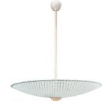 Umbrella chandelier in Brusel style, VEB Narva Luchten, Germany, 1970s.