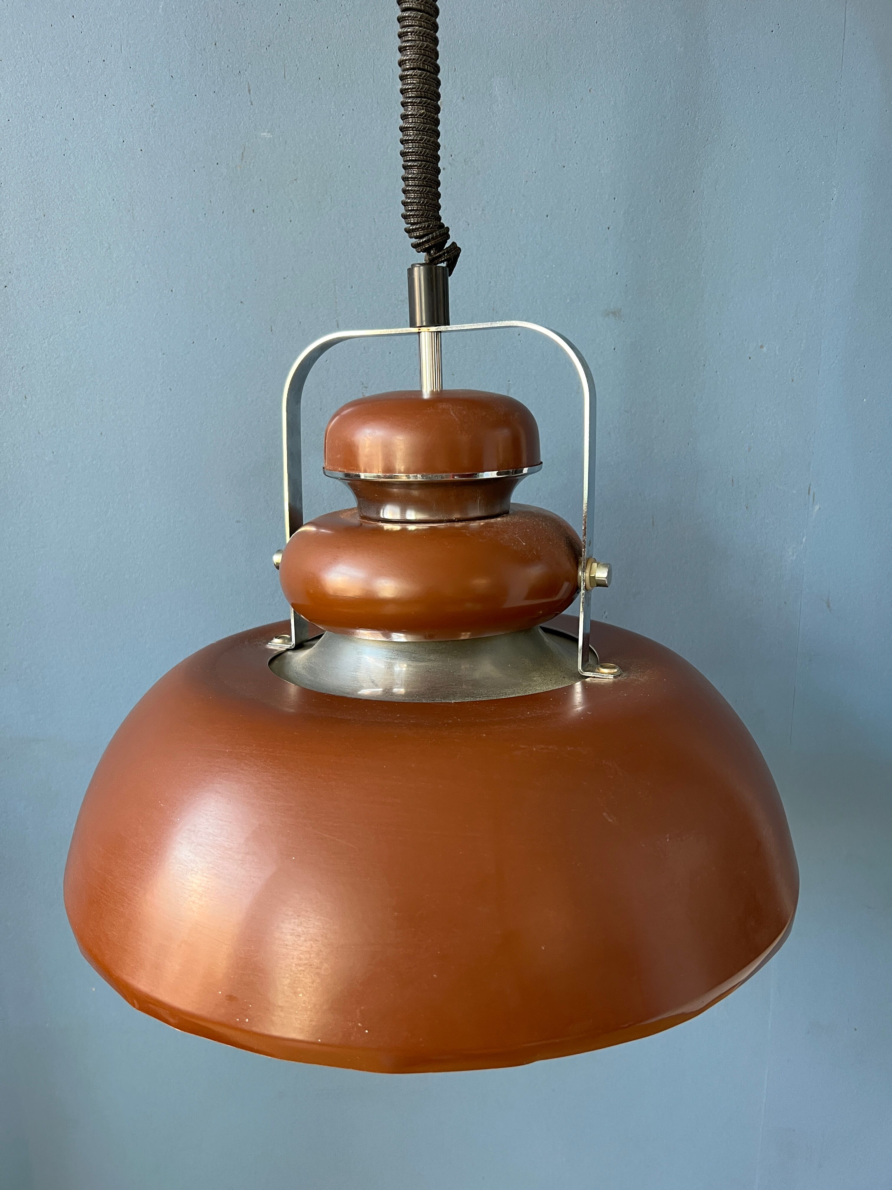 Vintage Anvia space age pendant lamp