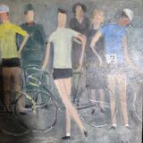 Alexandre Rochat oil on canvas