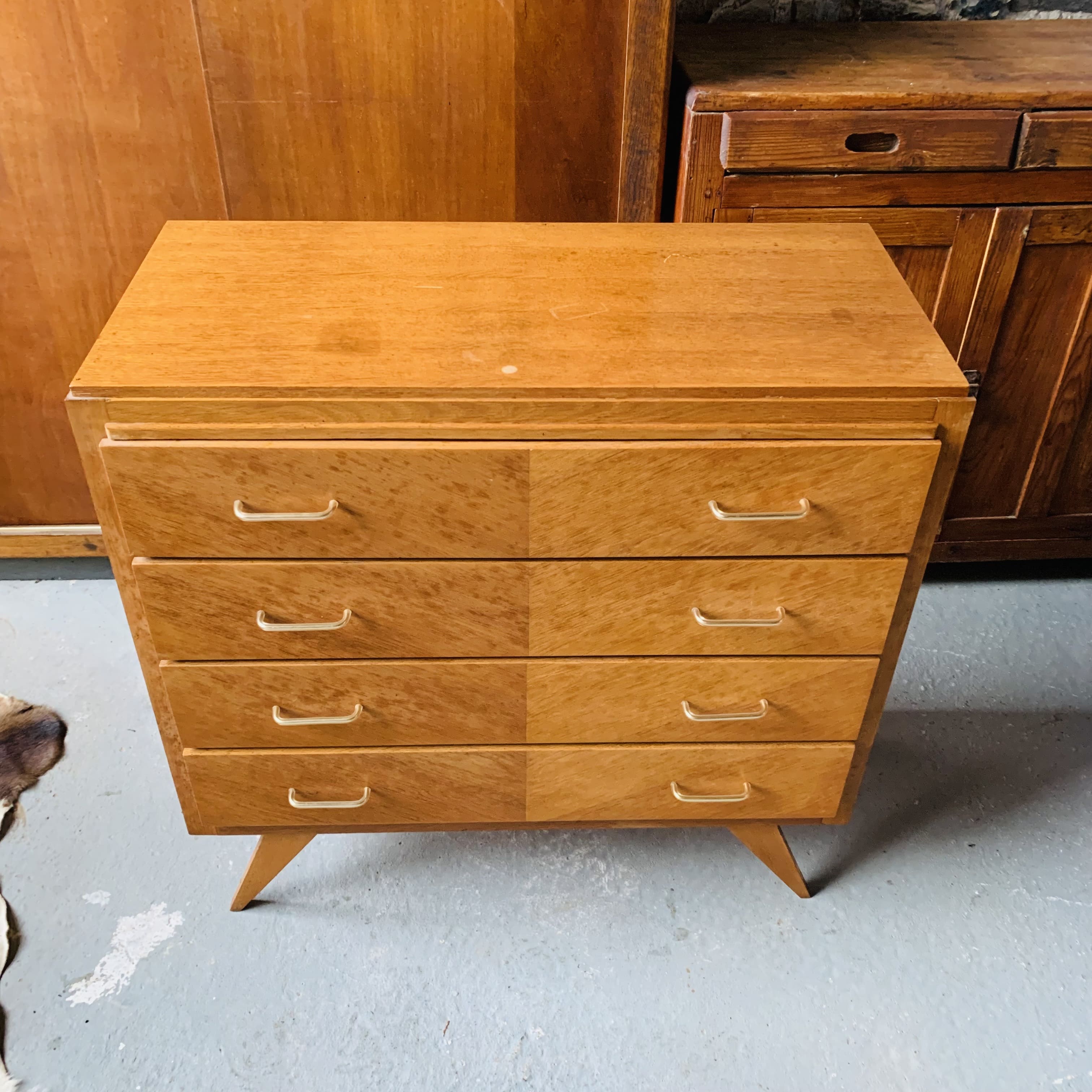 Commode vintage 4 tiroirs