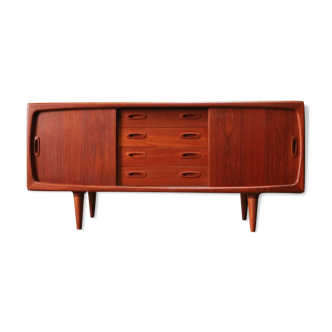 Teak credence of H.P. Hansen Denmark 1950s