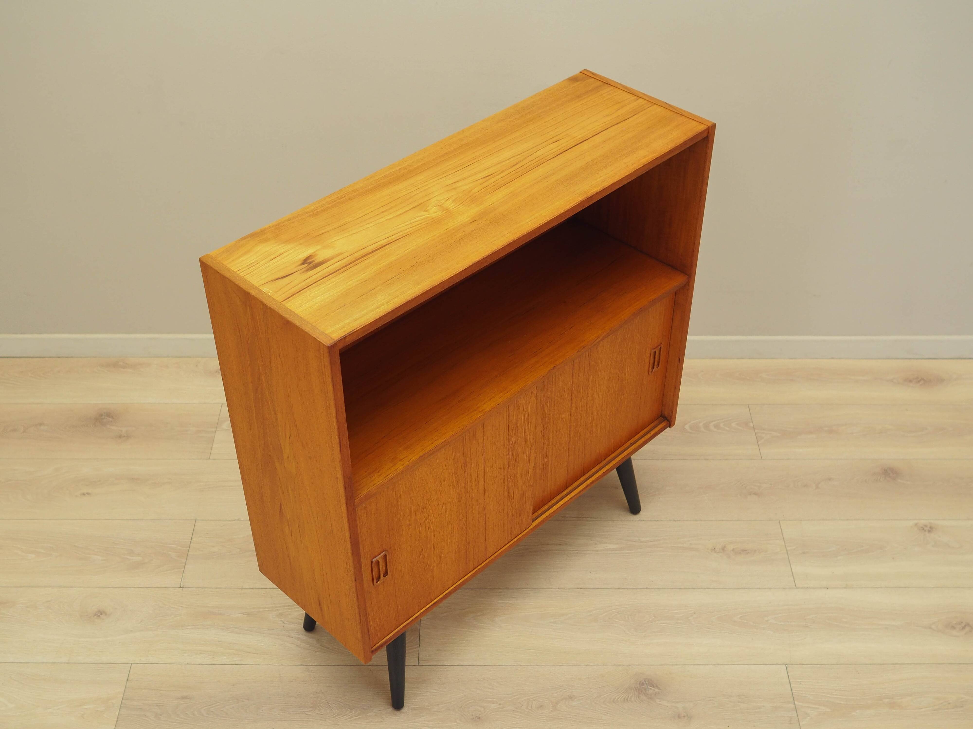 Teak bookshelf, Danish design, 1970s, made in Denmark.