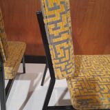 Pair Pierre Guariche style armchairs from the 50s