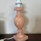 Pied de lampe en albâtre véritable