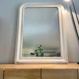 Miroir Louis Philippe blanc