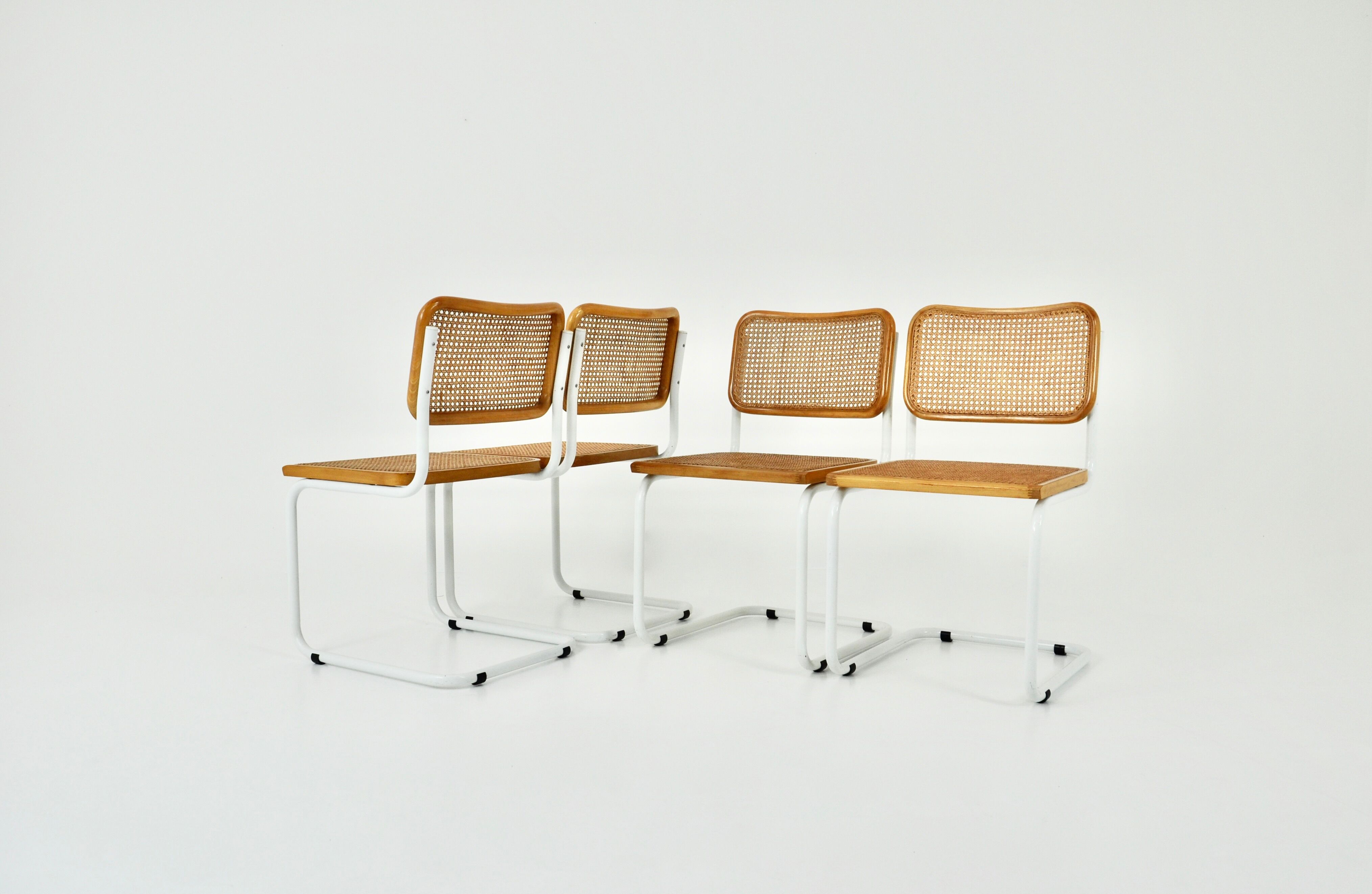 B32 Chairs by Marcel Breuer, set of 4