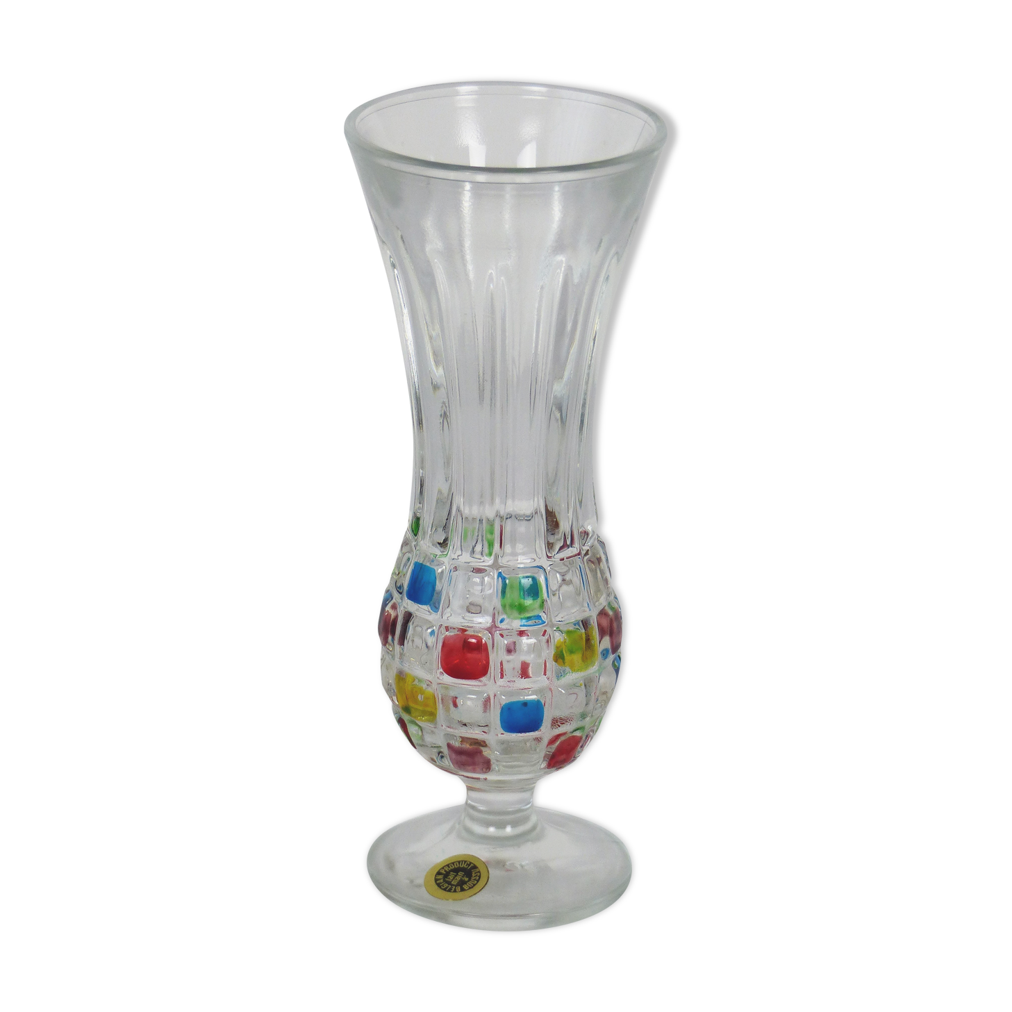 Boussu glass vase