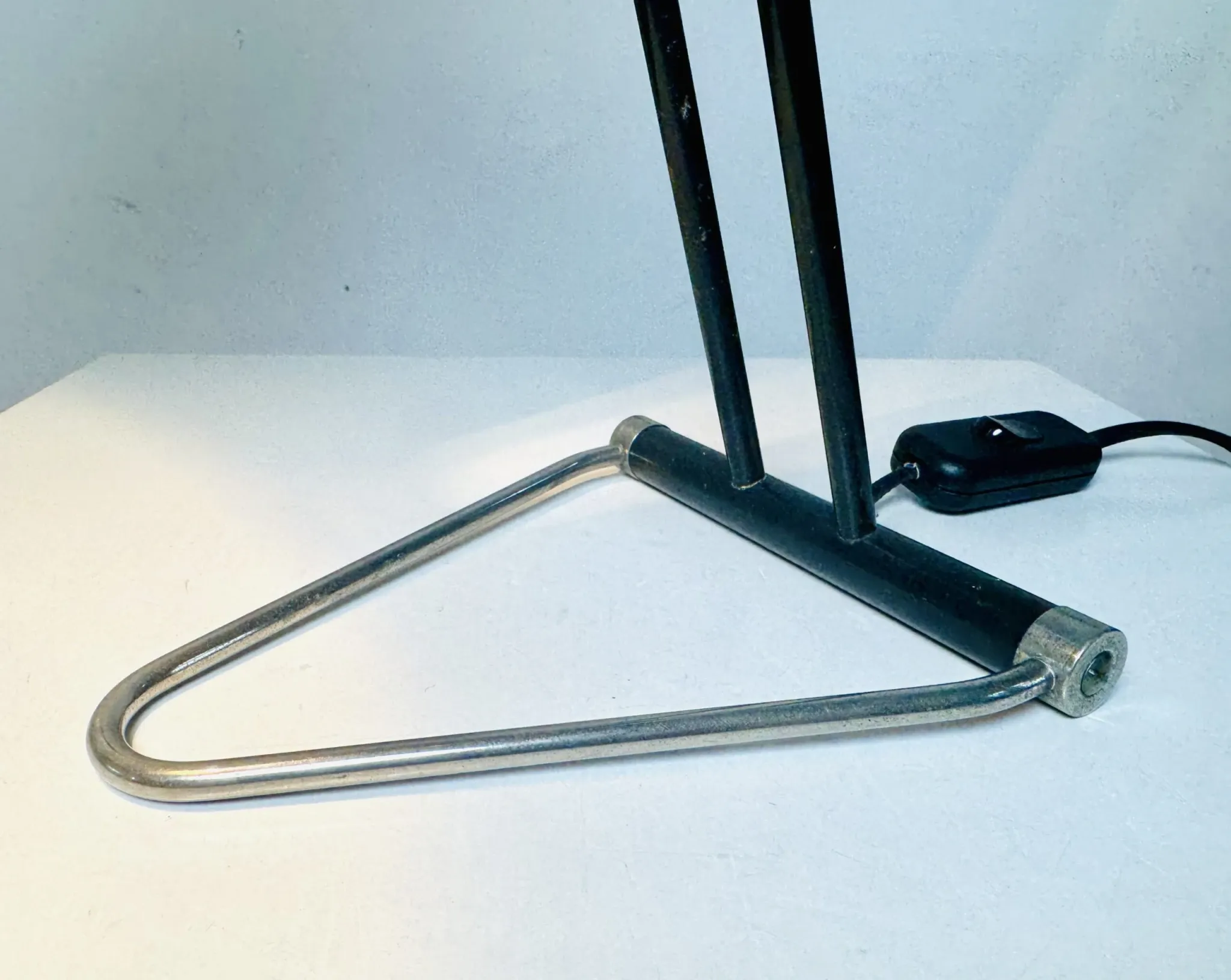 Model 1 'Sun Series' Desk Lamp By H. Busquet For Hala Zeist, The Netherlands, 1950S