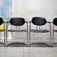 Vintage chairs from the 80s Bauhaus design