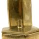 Set of 3 solid Brass boxes , De Falco Italy 1970s