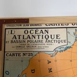 Carte scolaire années 50
