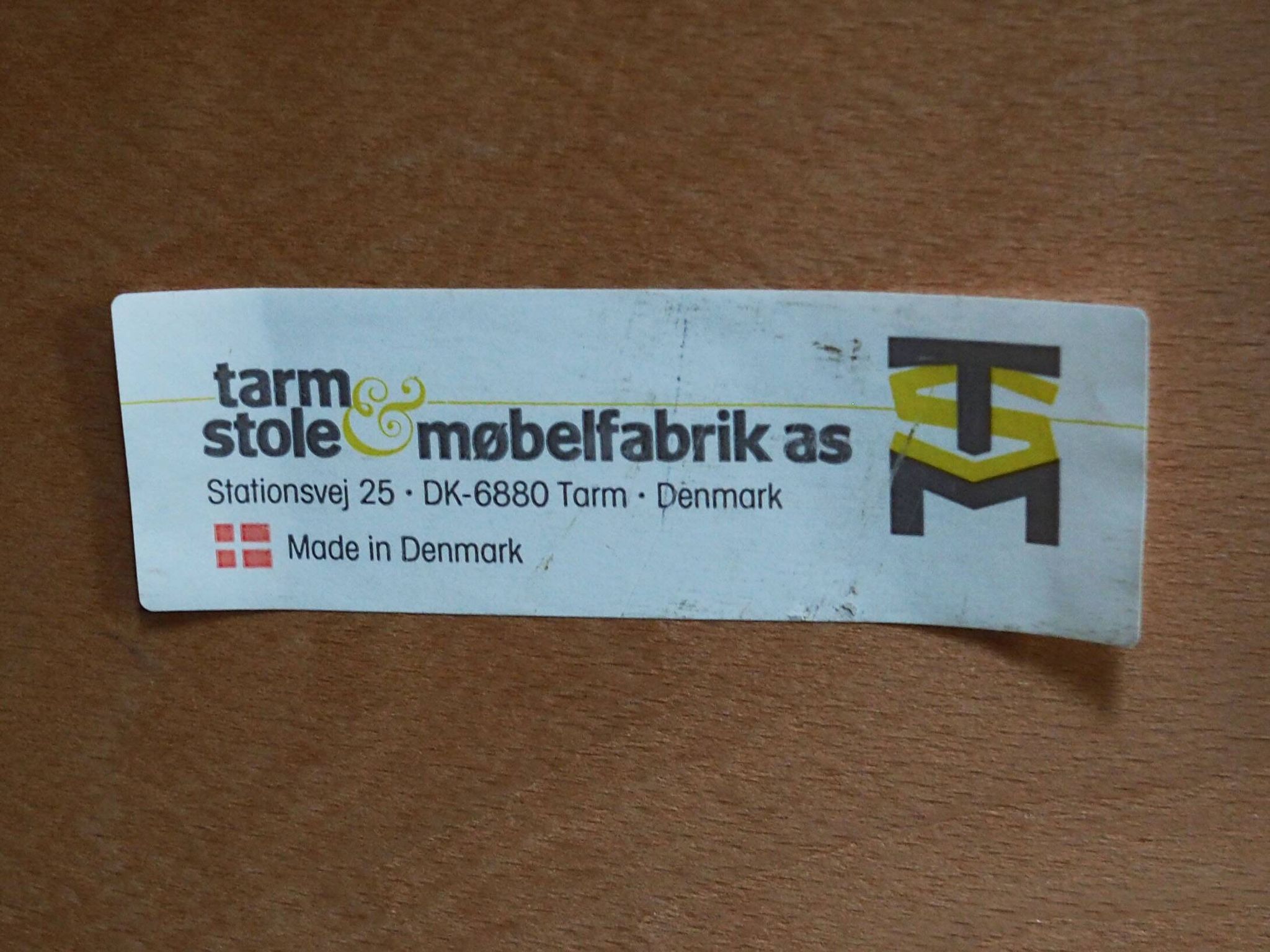 Beech armchair, Danish design, 1970s, designer: Erik Ole Jørgensen, manufacture: Tarm Stole & Møbelf