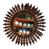 Metal sun mirror, 44 cm