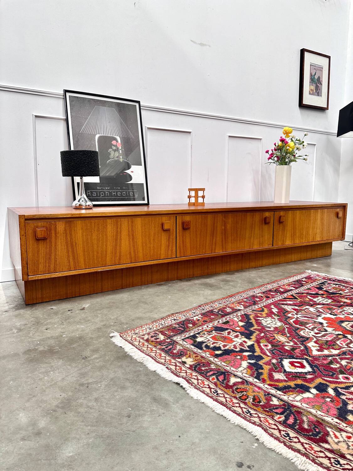 Scandinavian low sideboard