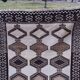 Vintage Turkish Oushak rug 103x200 cm
