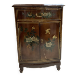 Chinese lacquered chest of drawers