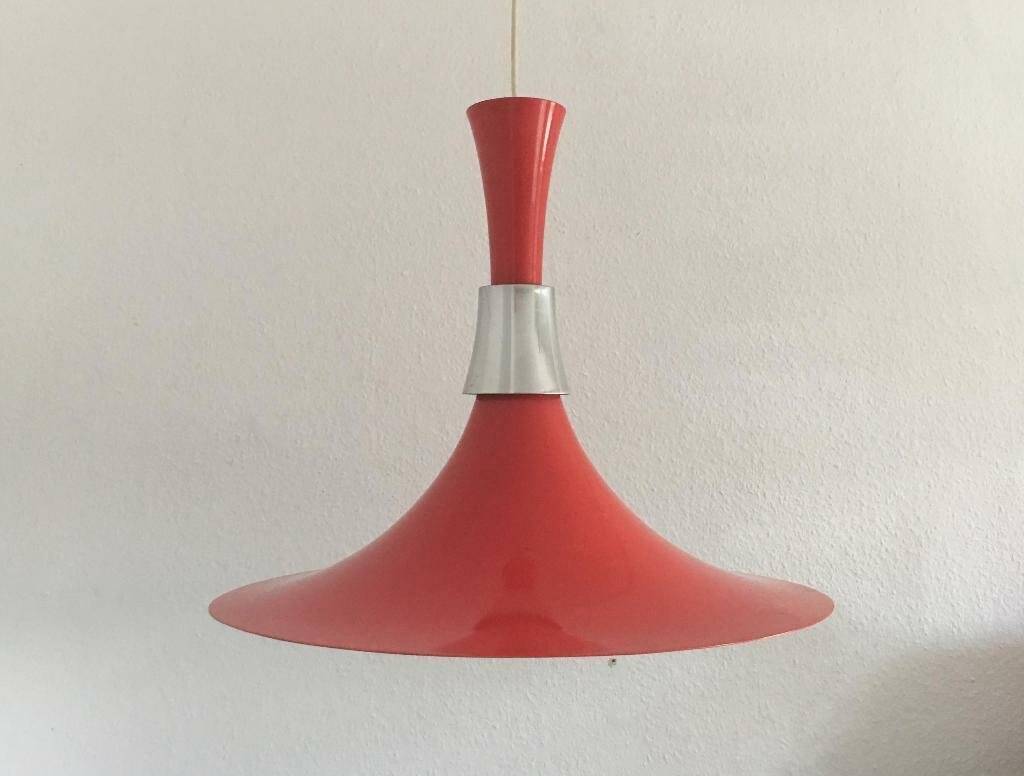 Vintage Danish suspension by Bent Nordsted for Lyskaer, 1970s.
