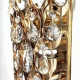 Par de apliques de cristales. Alemania, 1960s.