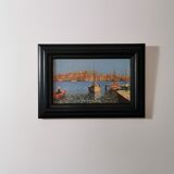 Pair of oil paintings on canvas 1930s
