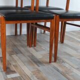 Lot of 4 Scandinavian chairs