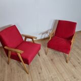 Paire de fauteuils by Tatra Nabytok