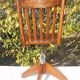 Giroflex swivel and adjustable wooden Office armchair
