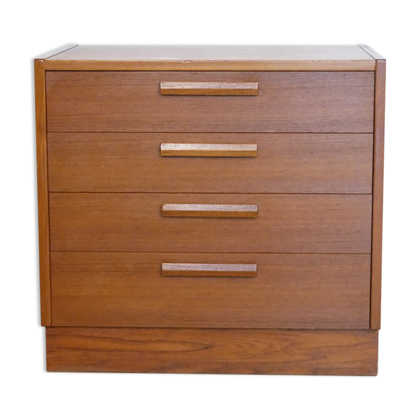 Scandinavian vintage teak chest of drawers 1960
