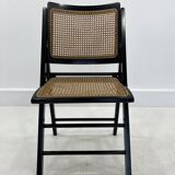 Chaise en rotin, années 1970