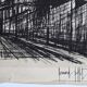 Poster "Rue de Montmartre" by Bernard Buffet, 60s