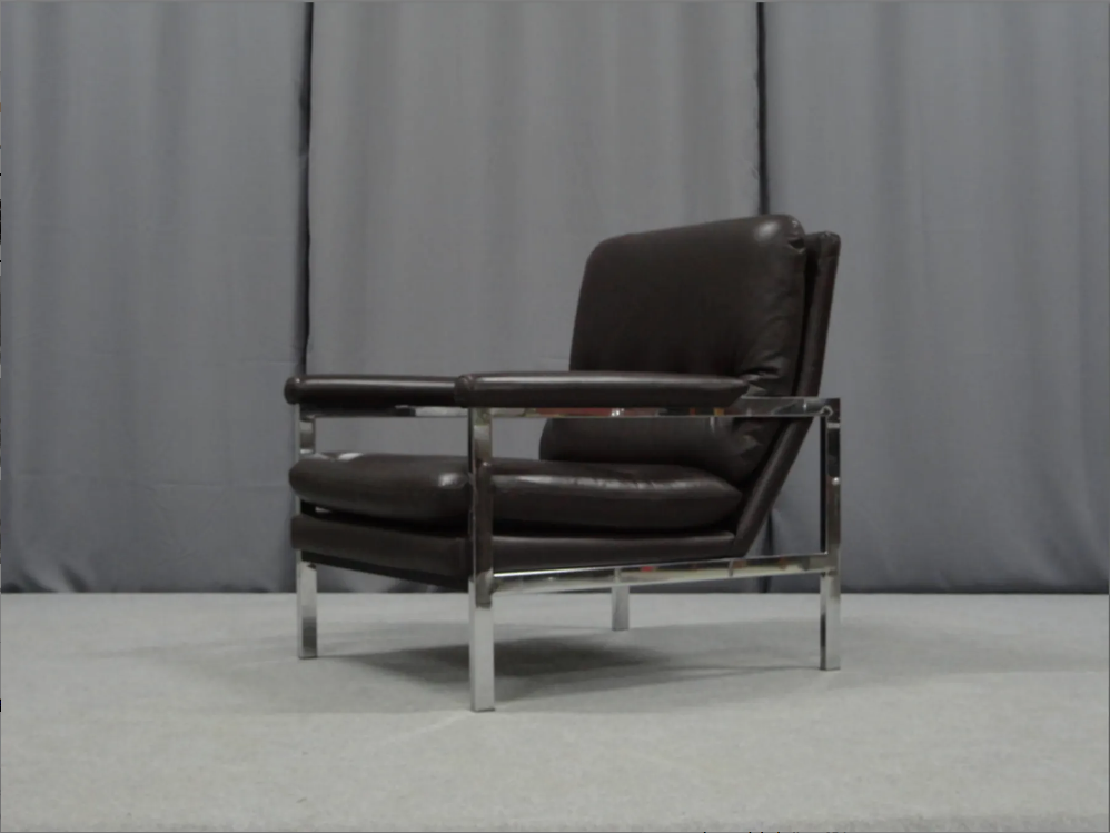 Leather armchair 1970
