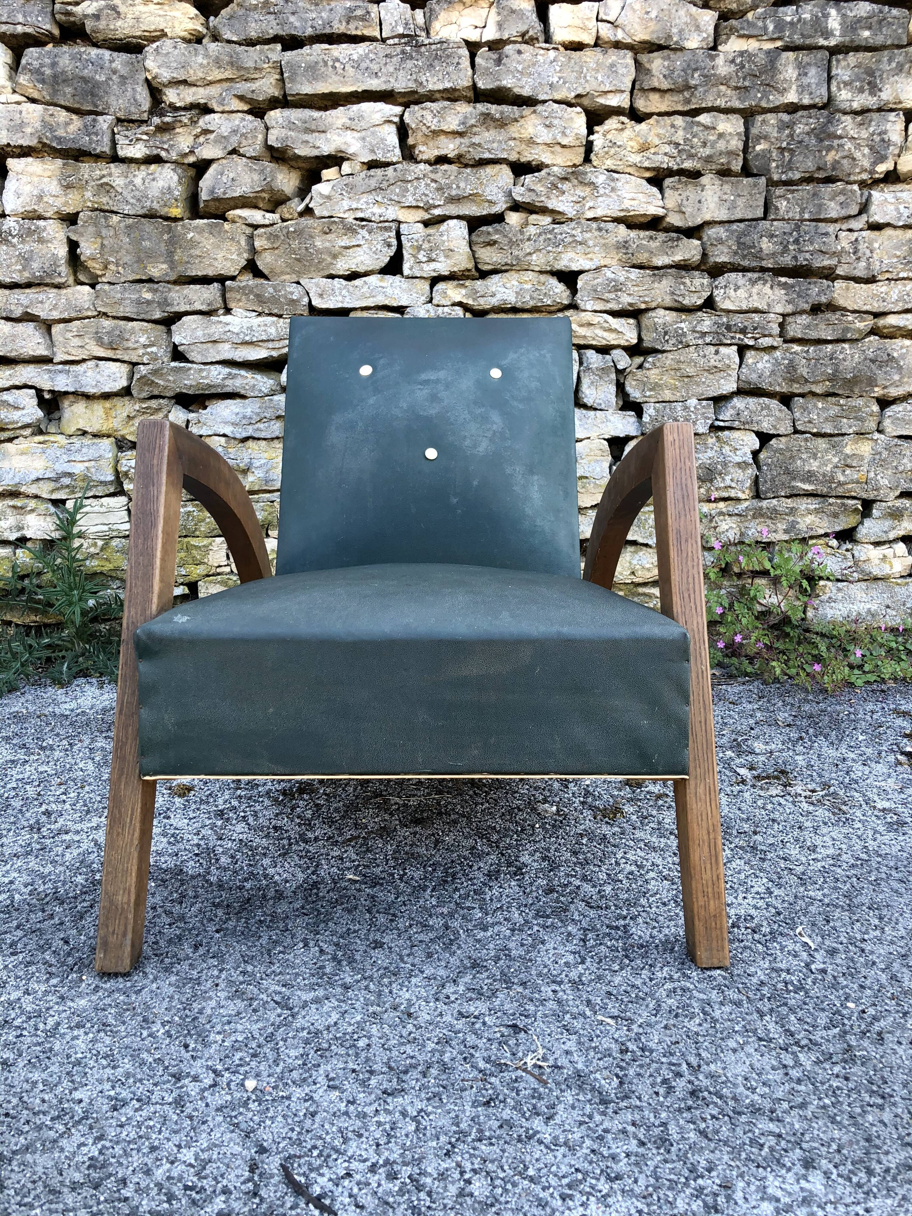 Vintage 1950s armchair