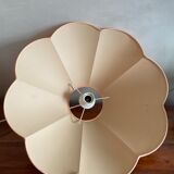 Shell-shaped canvas lampshade