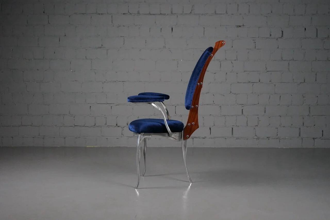 Reggenza chair by Toni Cordero for Acerbis International Division