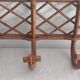 Vintage wall coat rack in rattan and bamboo – 1960s/70s