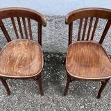Series of 4 bistro chairs