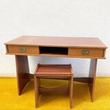 Gautier liner model desk with matching stool