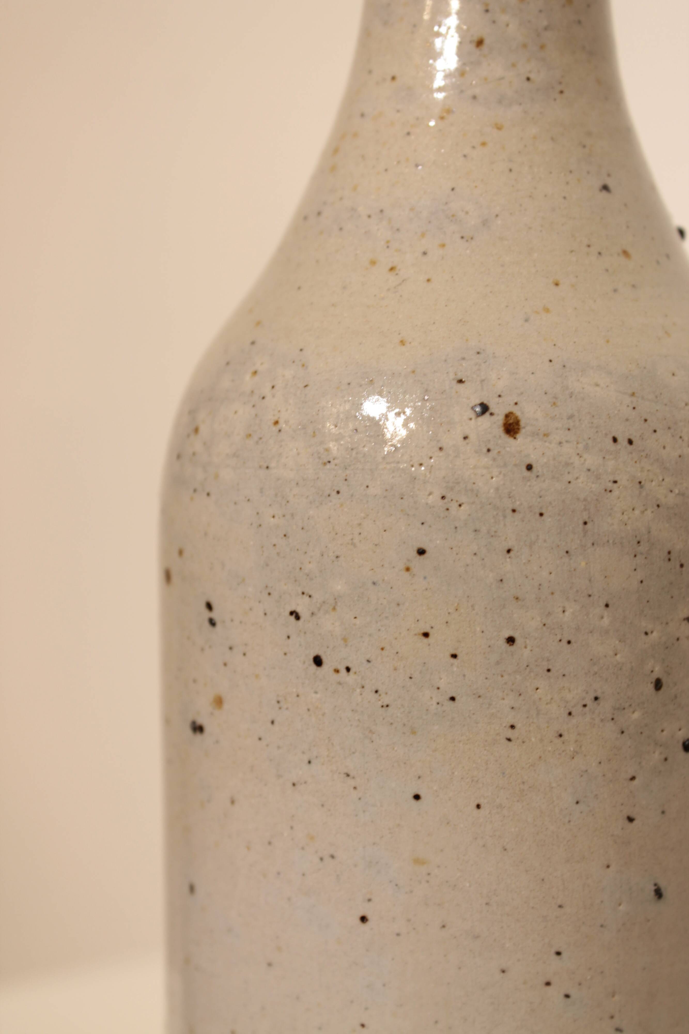 Large bottle vase by Roland Zobel, Les Cyclades, Anduze