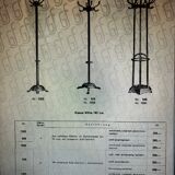 Iron Coat Rack by Vichr & Co., Austria, 1900s
