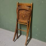 Old Venesta Children's Folding Chair, 1st half 20th Century.