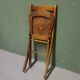 Old Venesta Children's Folding Chair, 1st half 20th Century.