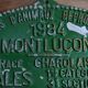 Plaque concours agricole 1884 Montuçon charolaise