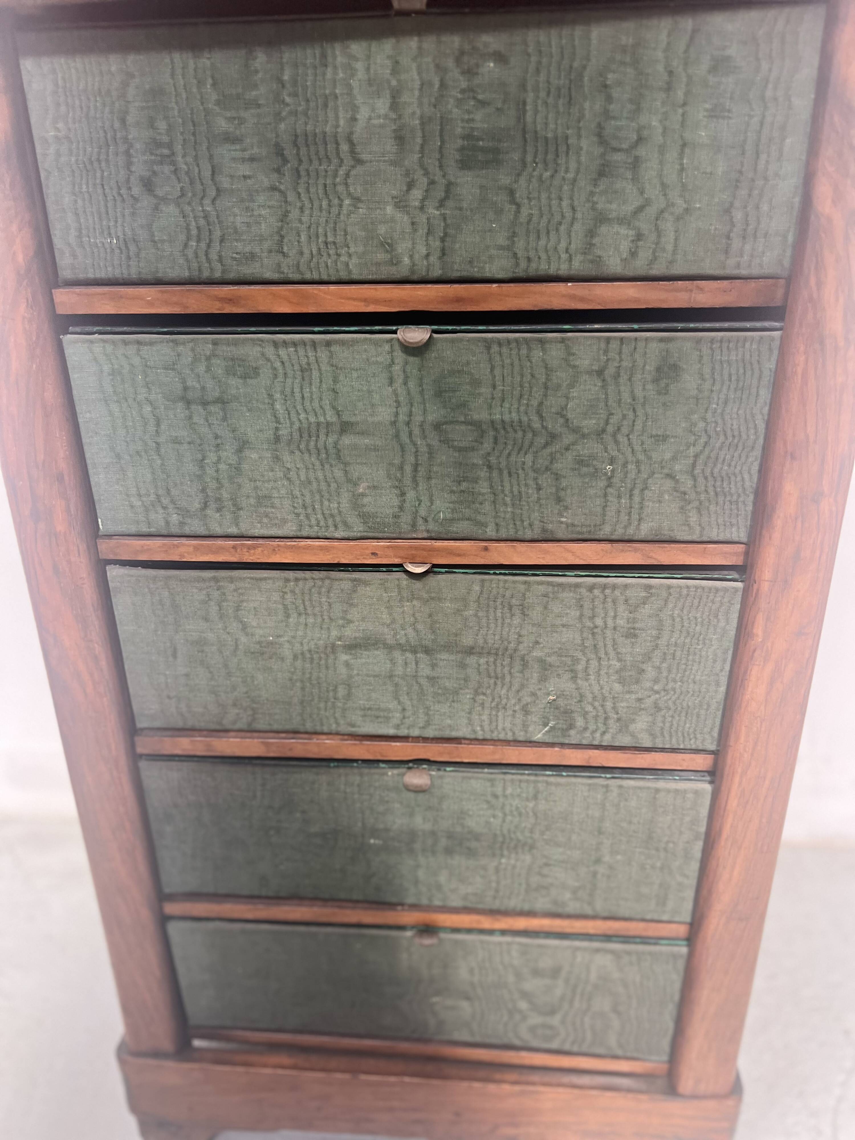 Old 19th century notary's clerk's desk