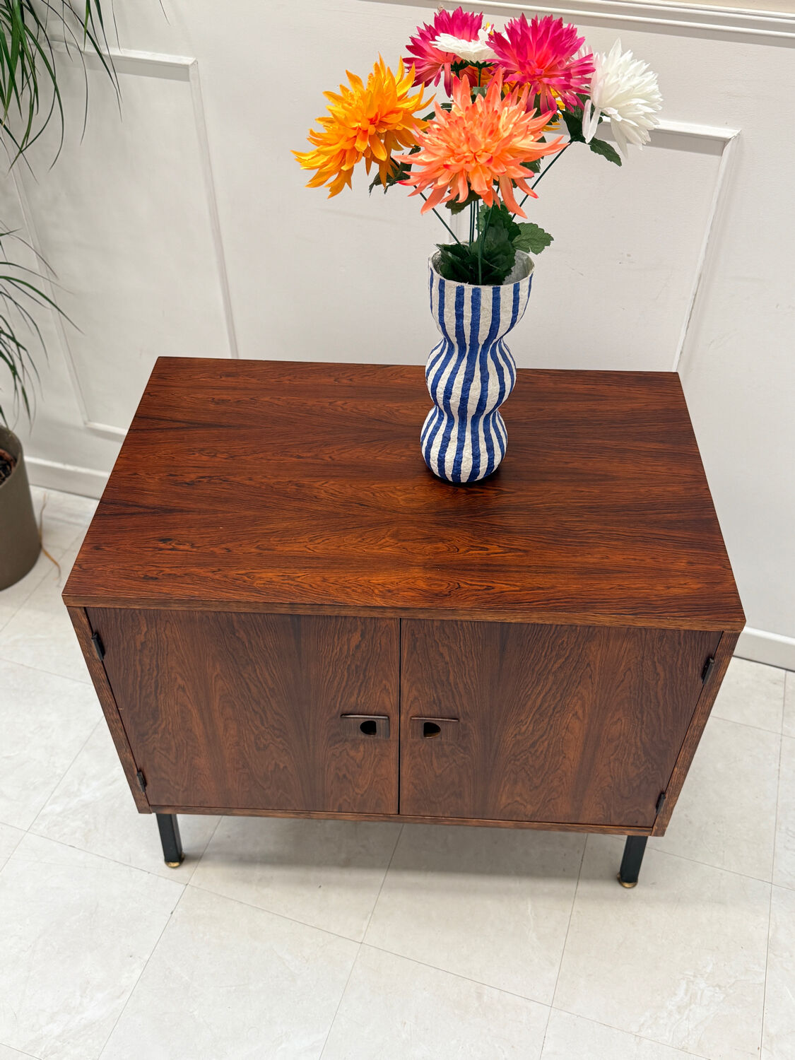 Modernist rosewood sideboard