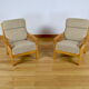 Pair of scandinavian armchairs 1960