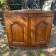 Oak corner unit