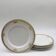 6 Vintage Dessert Plates, Keeling & Co Losol Ware Burslem.