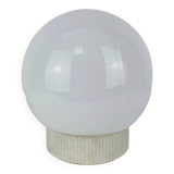 Vintage opaline ball wall light