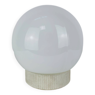 Vintage opaline ball wall light